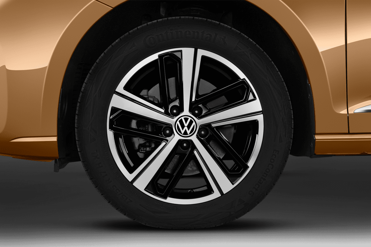 Radkappe oder Felge eines VW Caddy Plug-in-Hybrid ENERGY