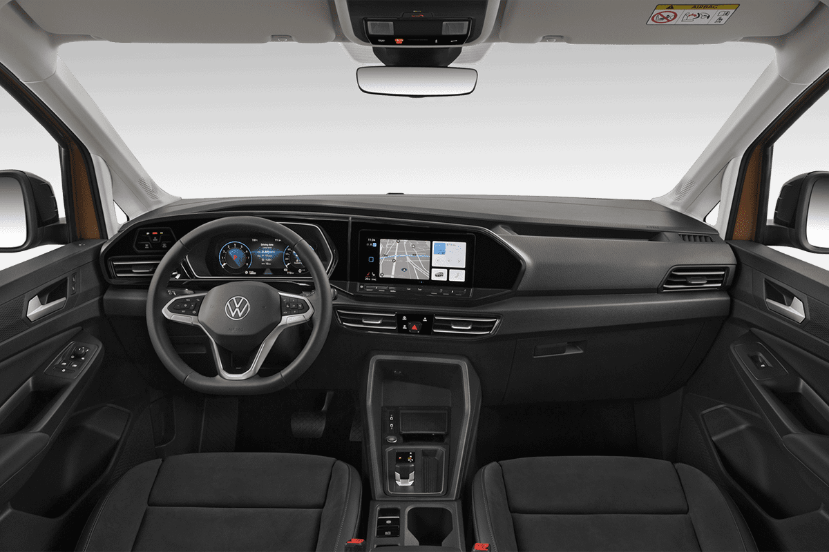 Armaturenbrett eines VW Caddy Maxi GOAL