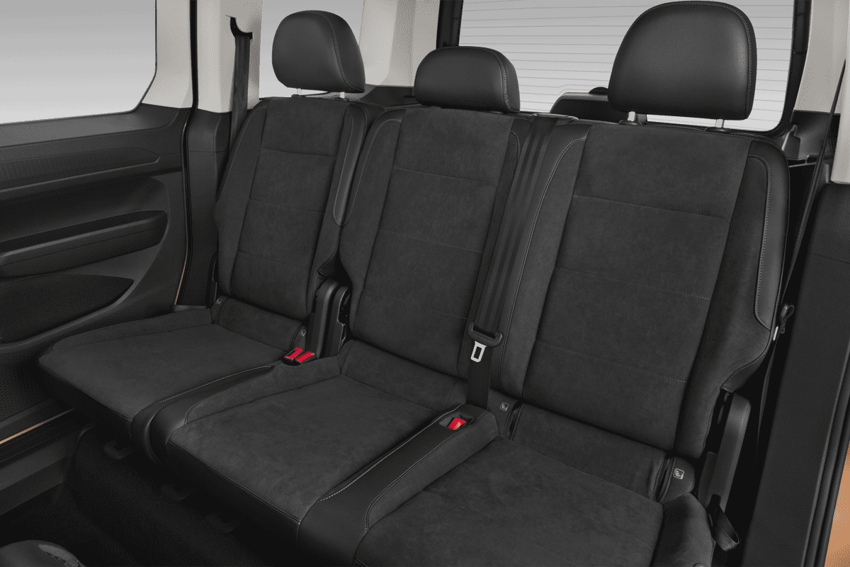 Rücksitzbank eines VW Caddy Maxi GOAL