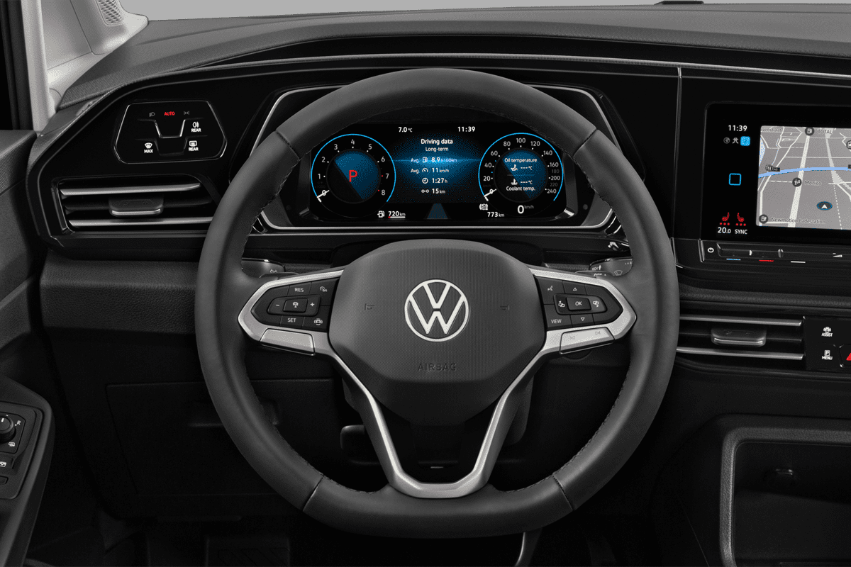 Lenkrad eines VW Caddy