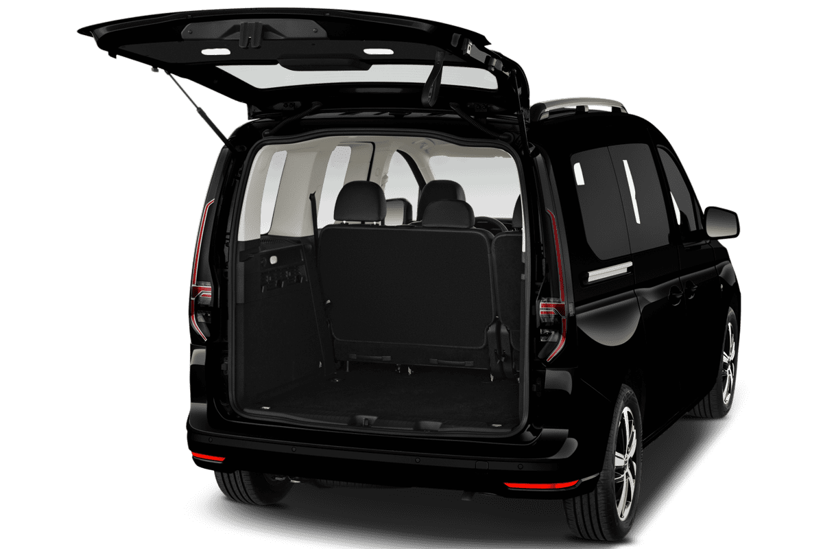 Kofferraum eines VW Caddy