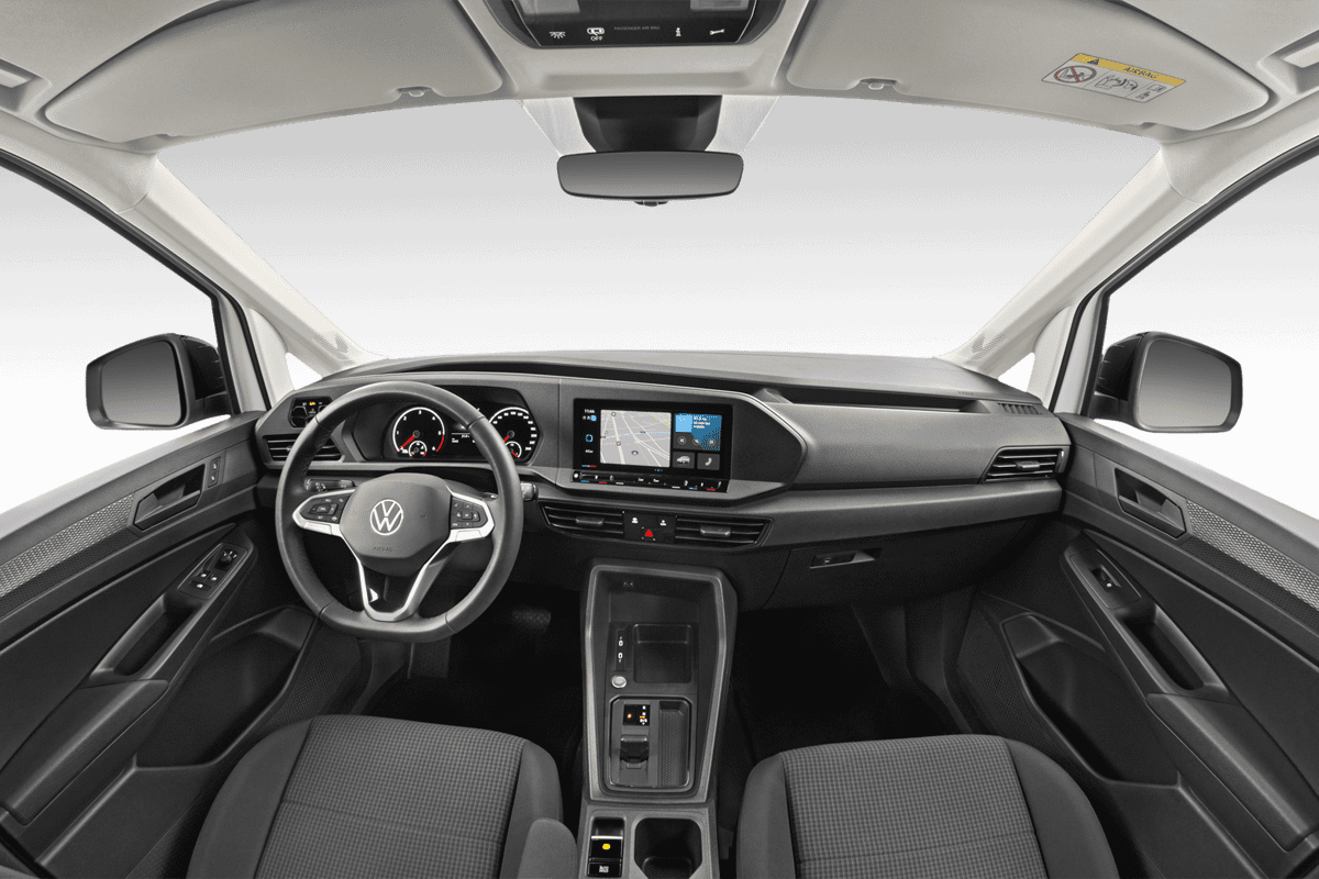 Armaturenbrett eines VW Caddy Cargo