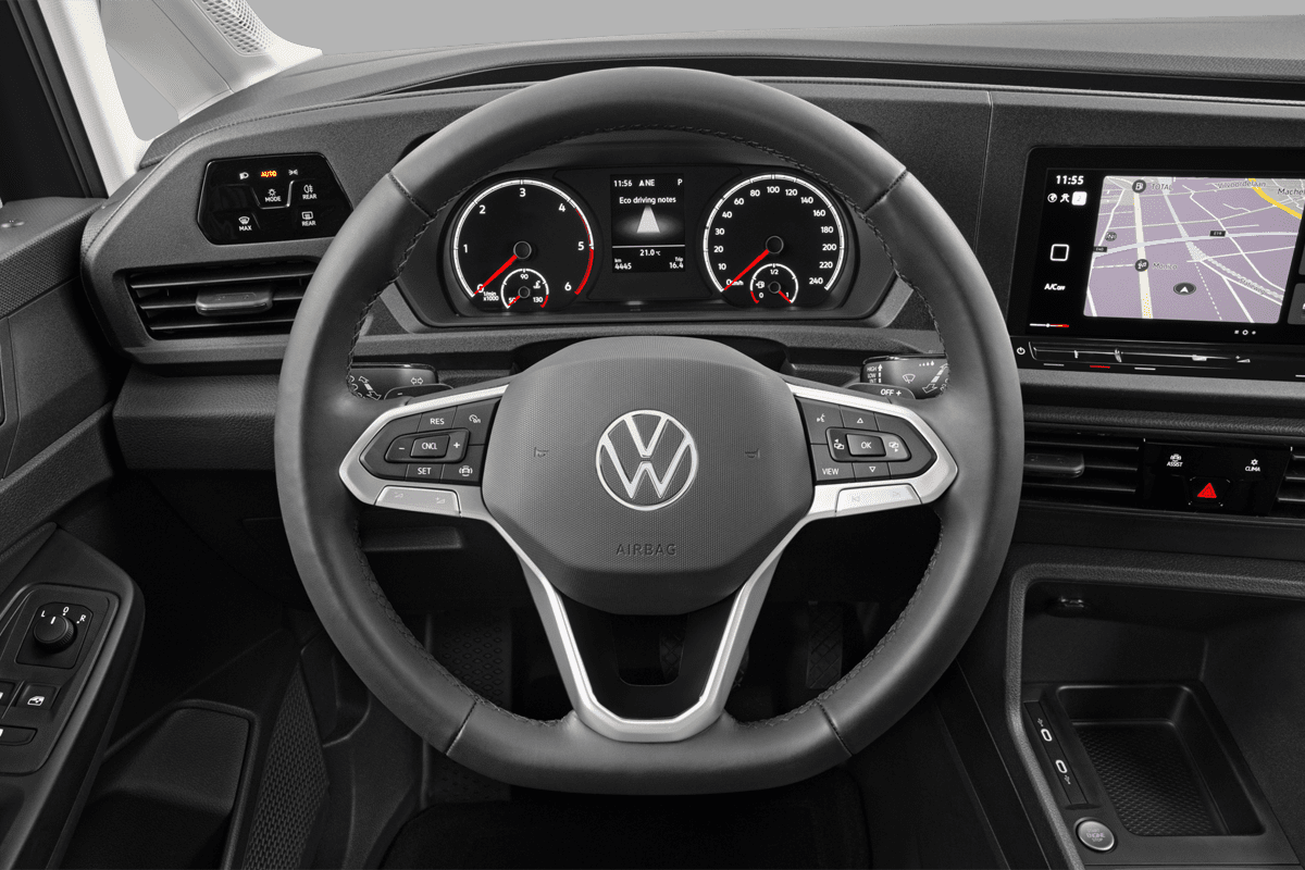 Lenkrad eines VW Caddy Cargo