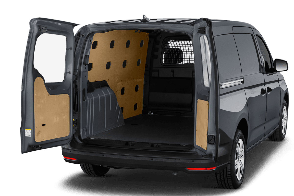 Kofferraum eines VW Caddy Cargo