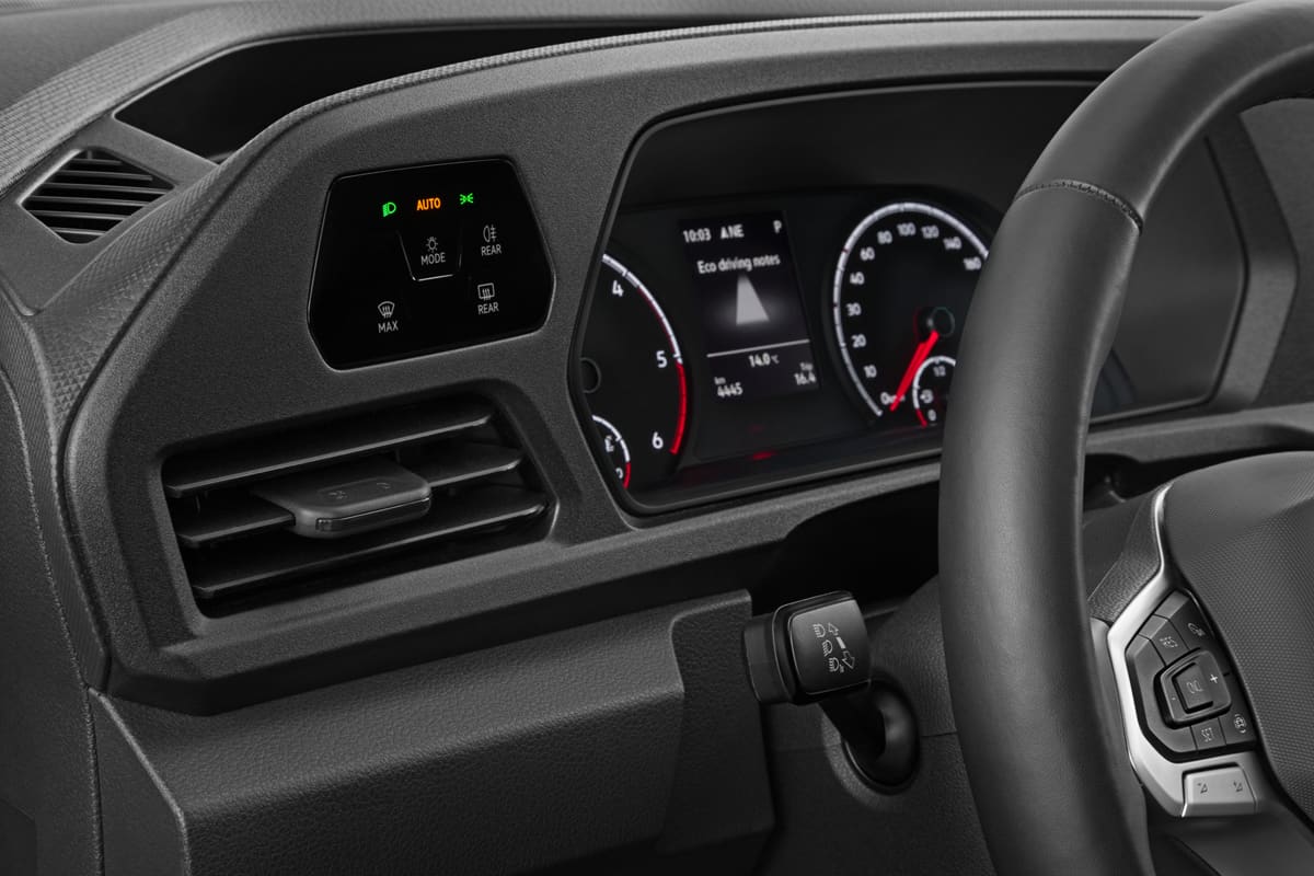 Lüftung eines VW Caddy Cargo