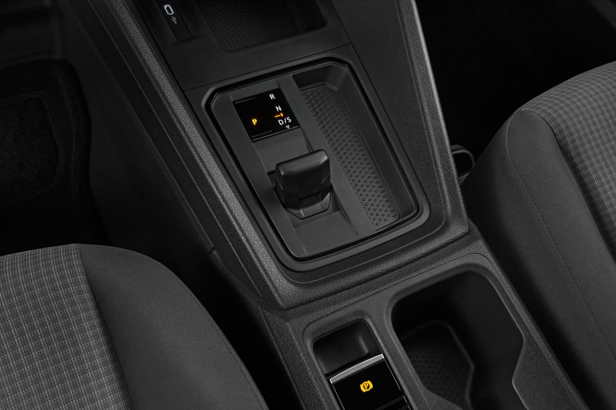 Schaltknüppel eines VW Caddy Cargo