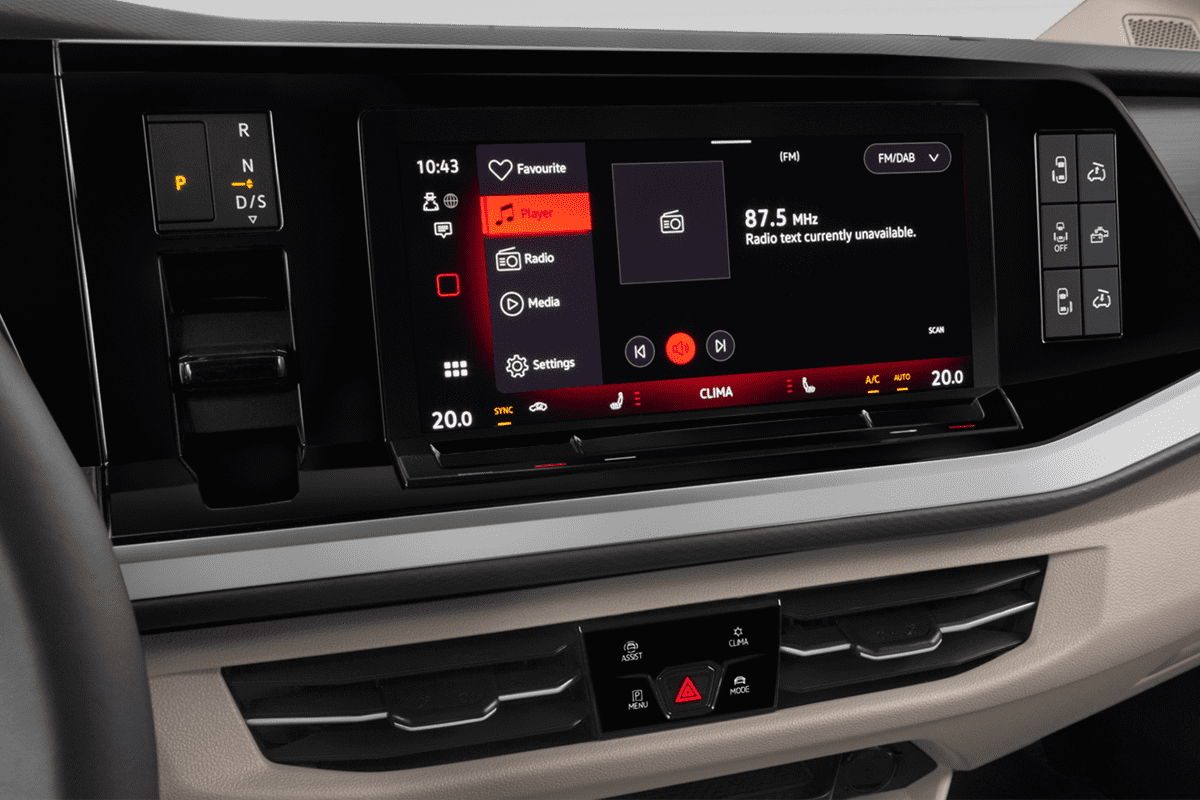 Audiosystem eines VW California 