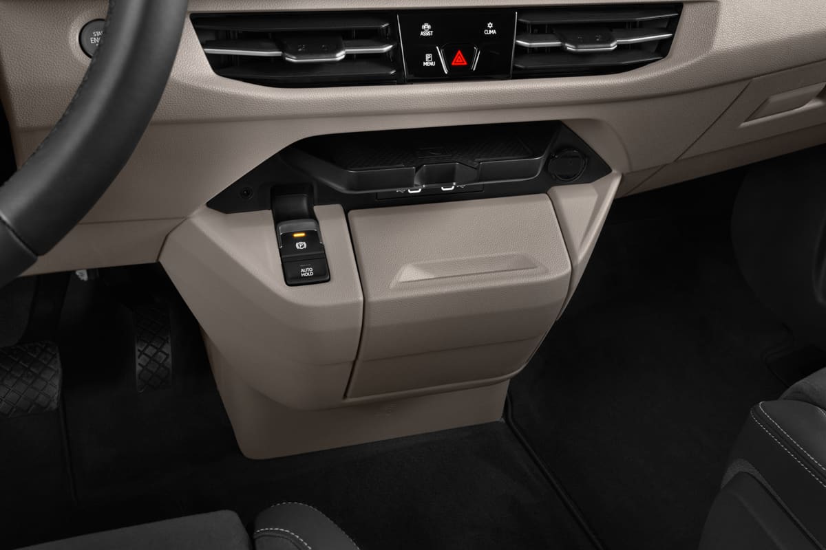 Schaltknüppel eines VW California 