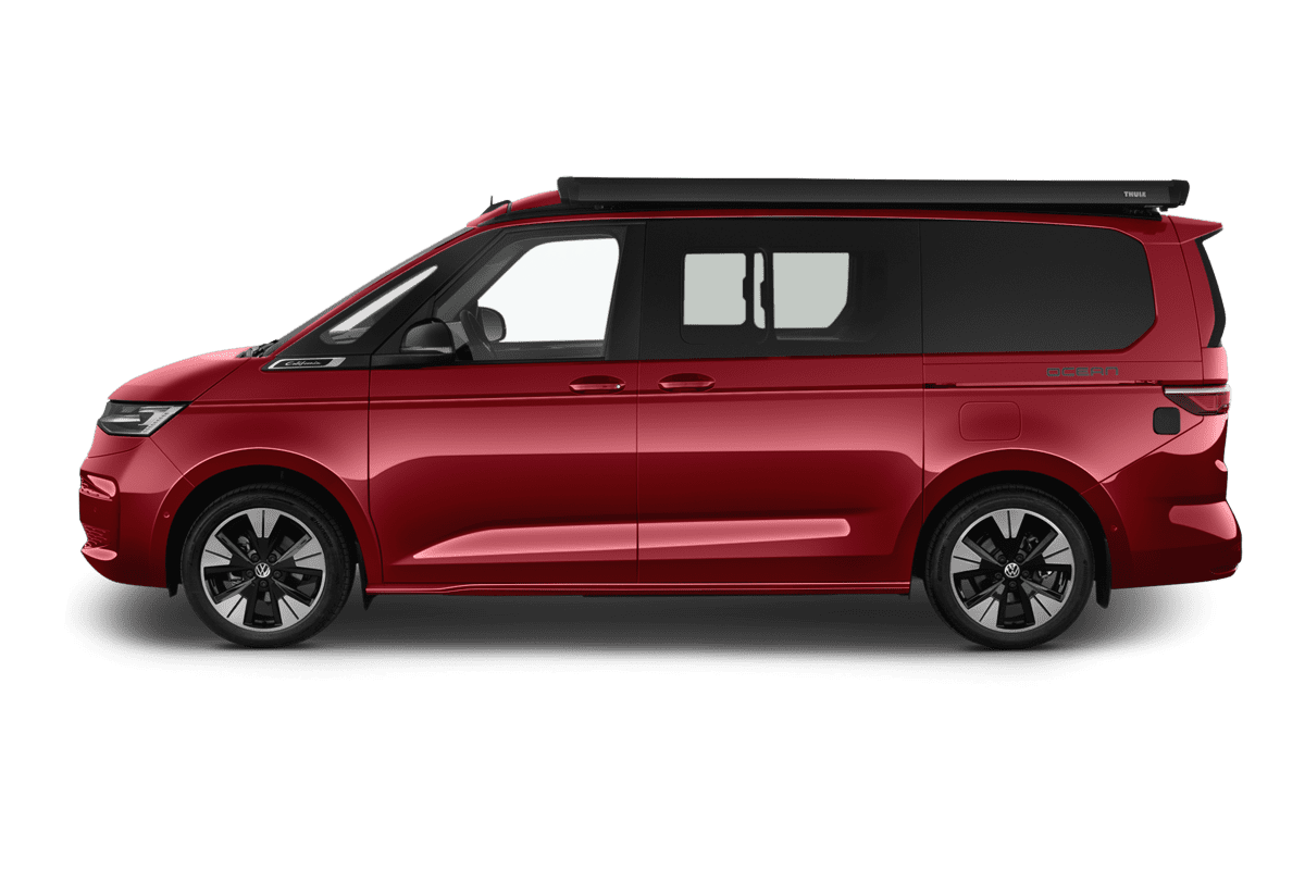 Seitenansicht eines VW California 