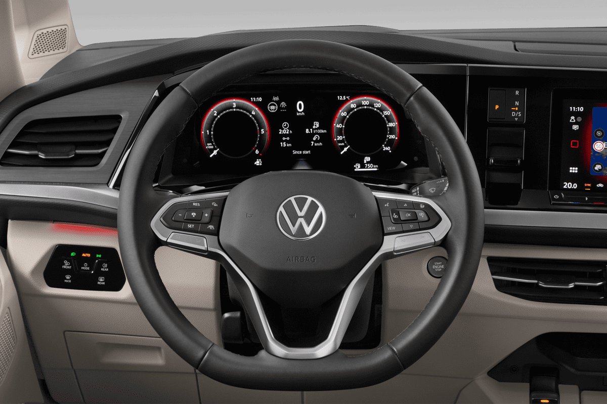 Lenkrad eines VW California 