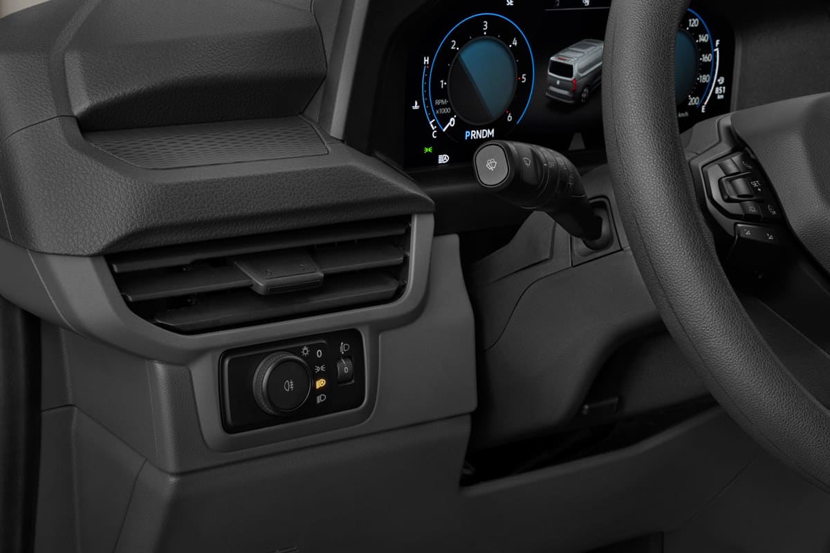 Lüftung eines VW Caravelle 