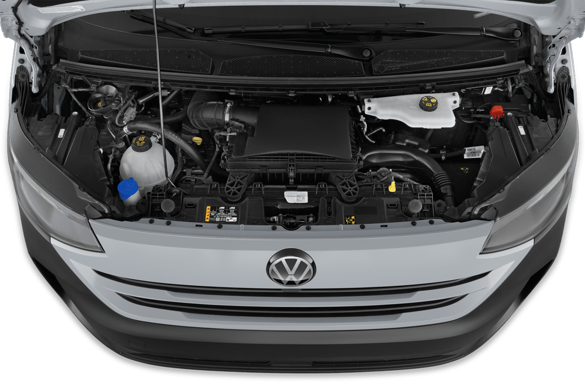 Motorraum eines VW Caravelle 