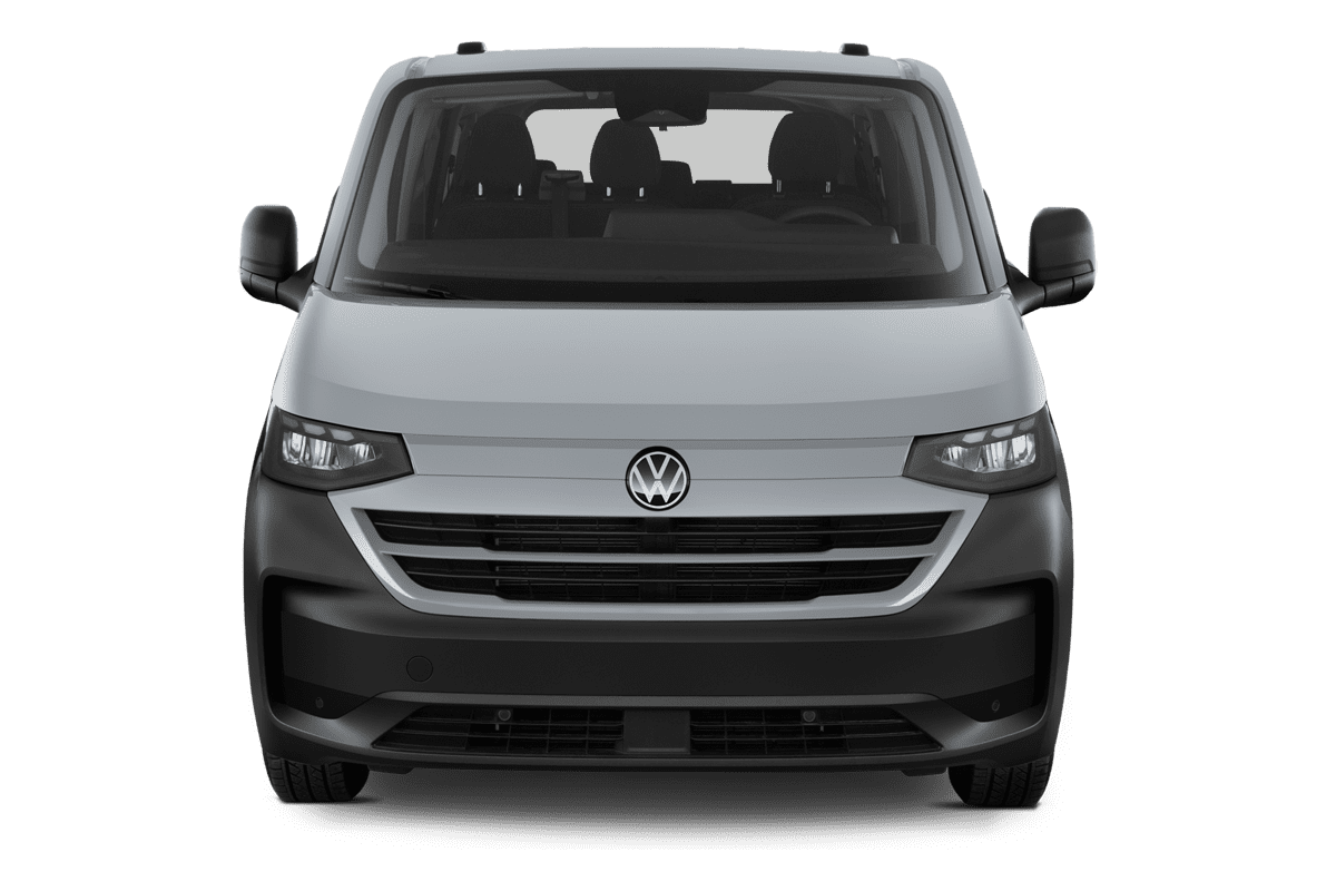 Frontansicht eines VW Caravelle , freigestellt