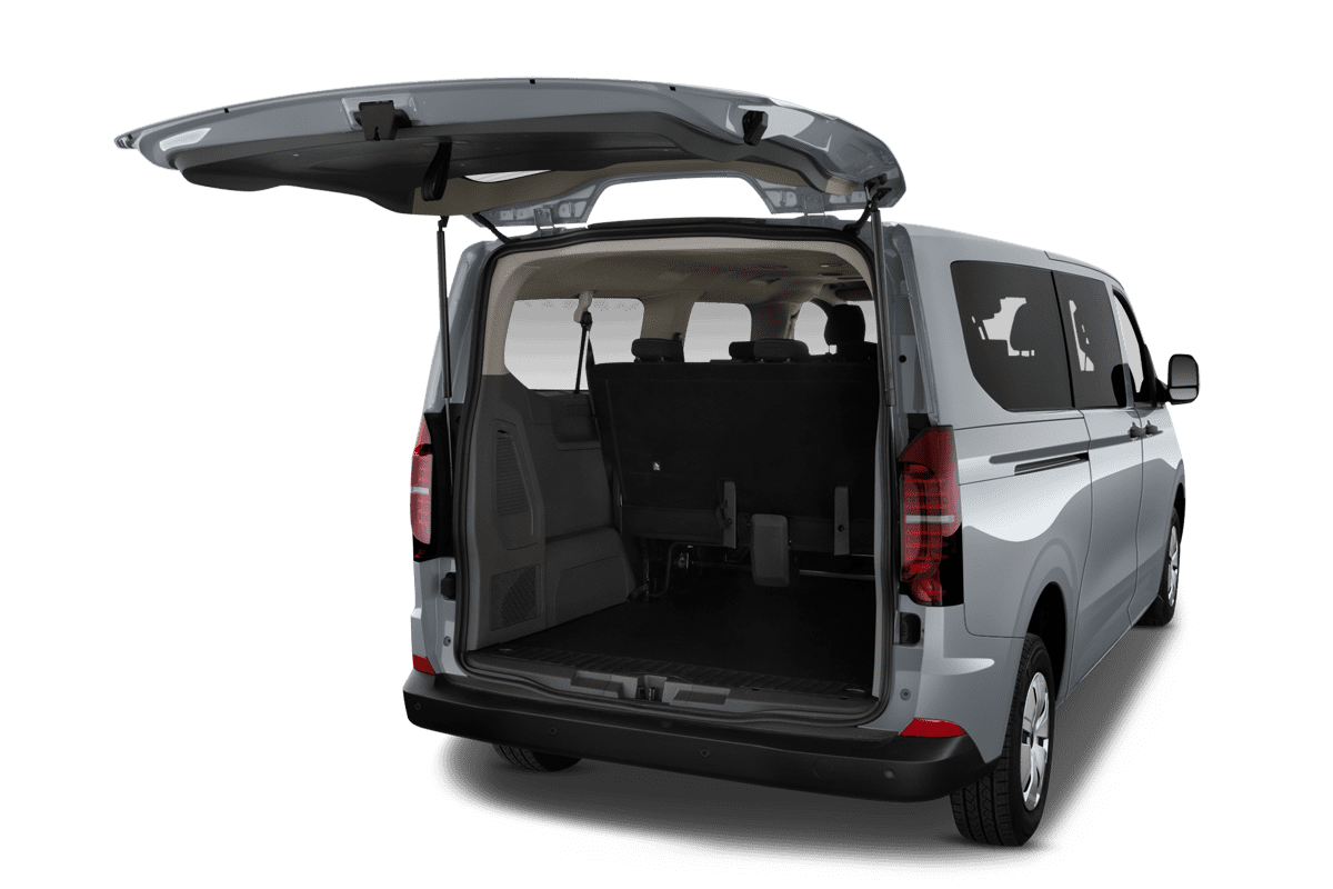 Kofferraum eines VW Caravelle 