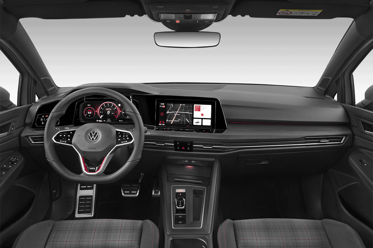 Armaturenbrett eines VW Golf 8 GTI