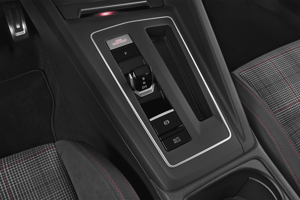 Schaltknüppel eines VW Golf 8 GTI