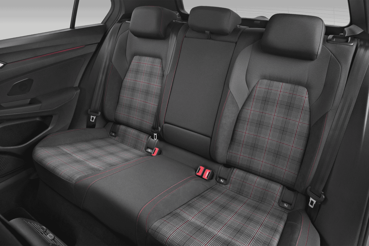 Rücksitzbank eines VW Golf 8 GTI