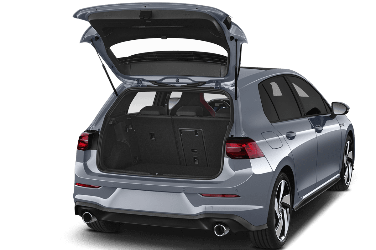 Kofferraum eines VW Golf 8 GTI