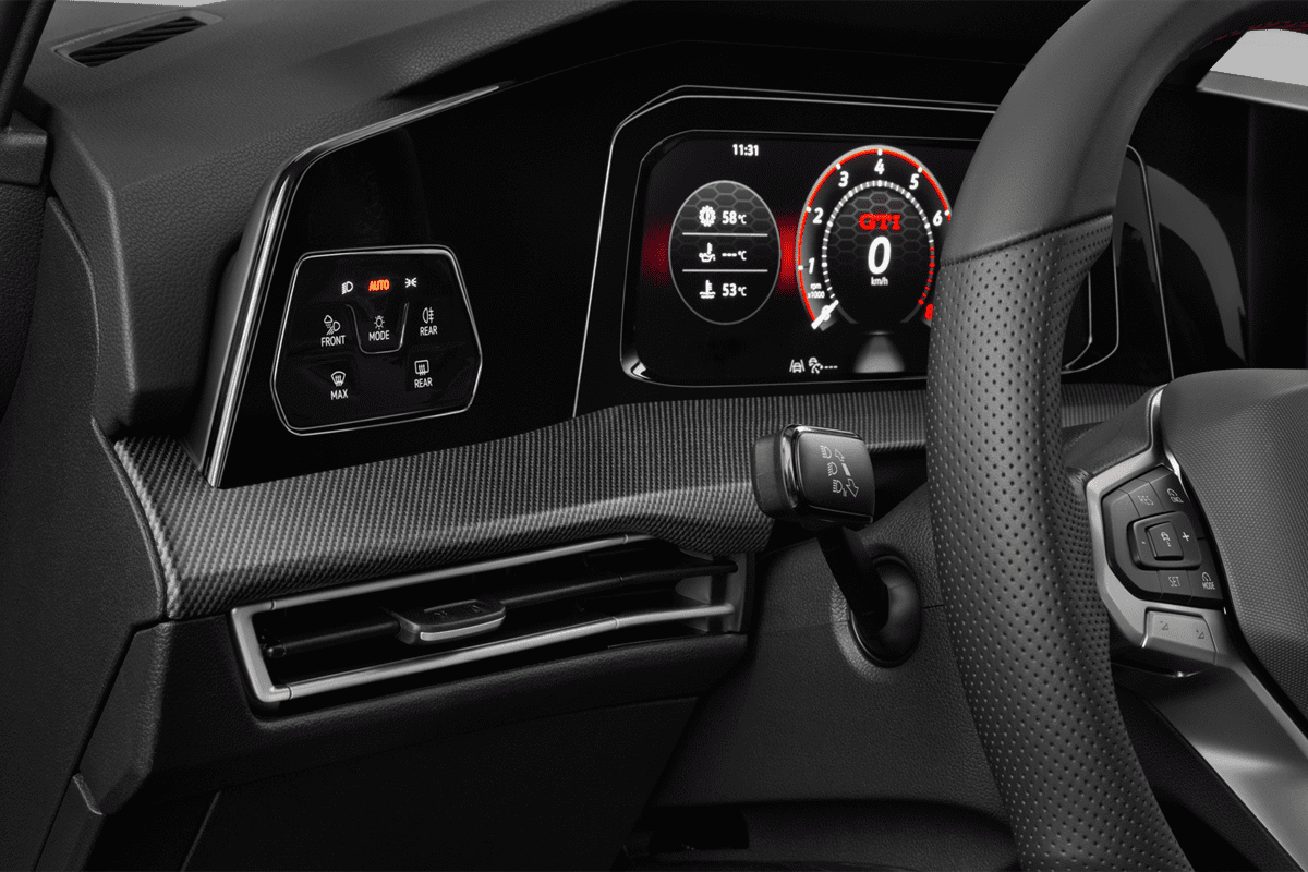 Lüftung eines VW Golf 8 GTI Clubsport