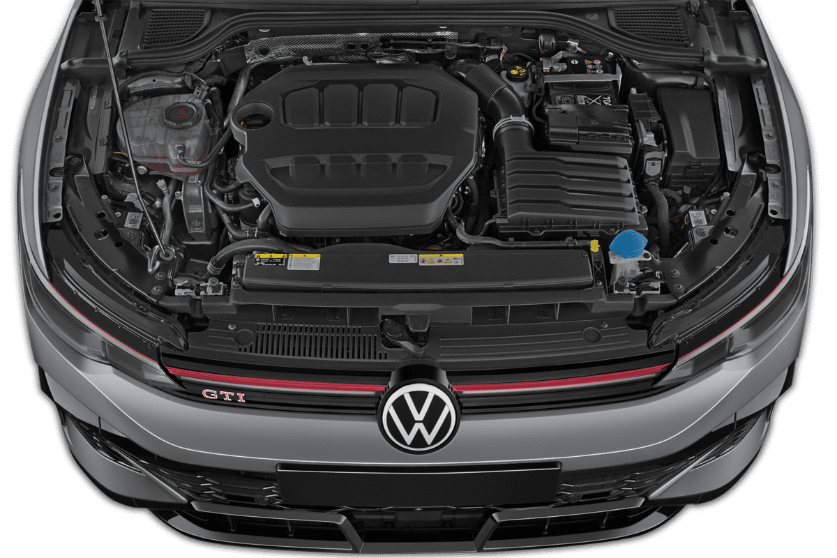 Motorraum eines VW Golf 8 GTI Clubsport