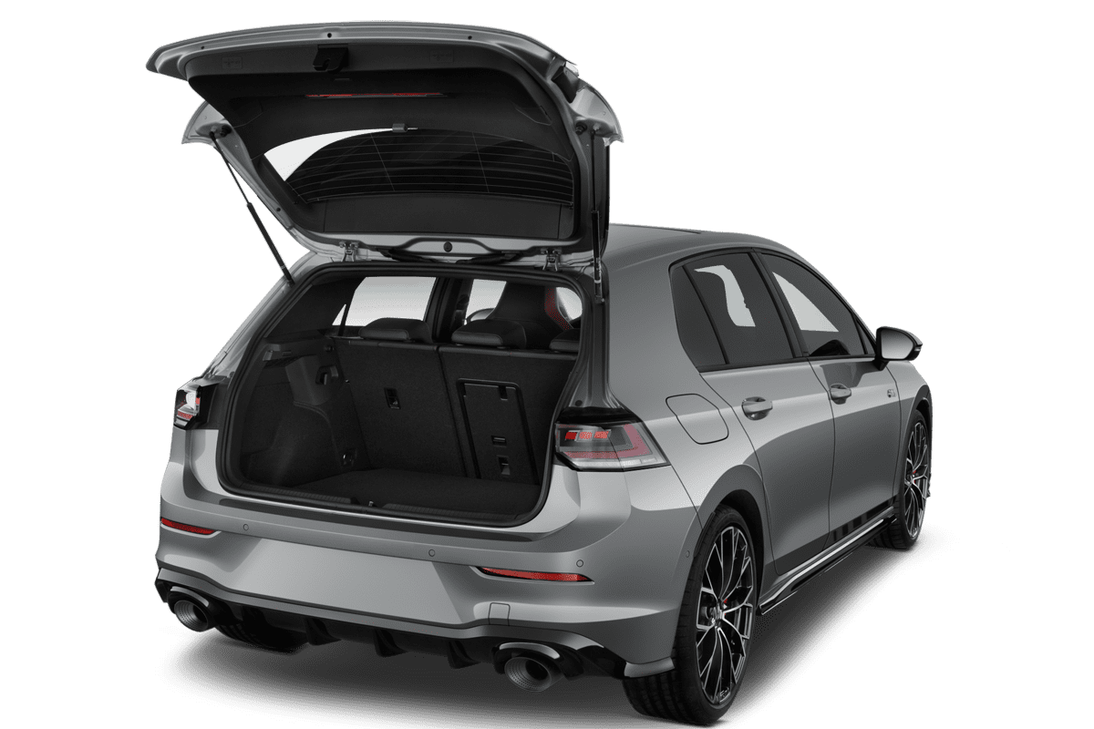 Kofferraum eines VW Golf 8 GTI Clubsport
