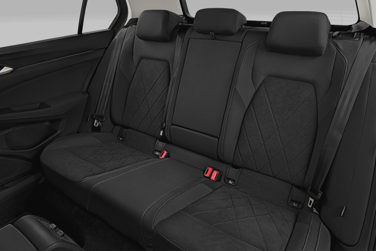 Rücksitzbank eines VW Golf 8 Edition 50 