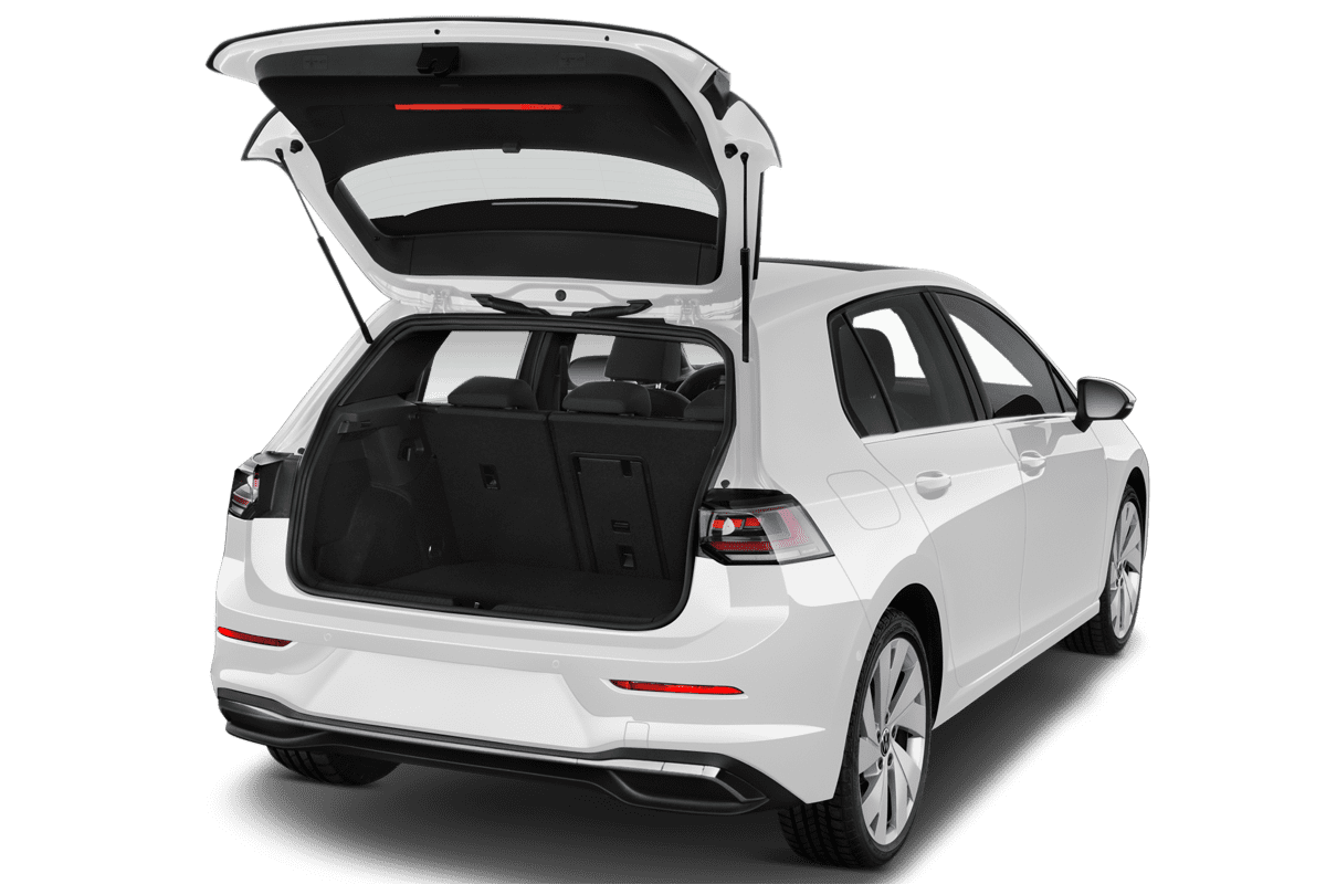 Kofferraum eines VW Golf 8