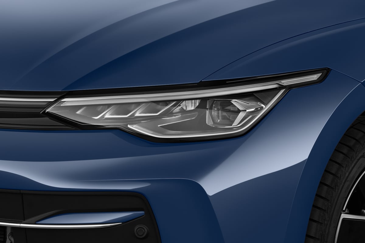 Frontscheinwerfer eines VW Golf 8