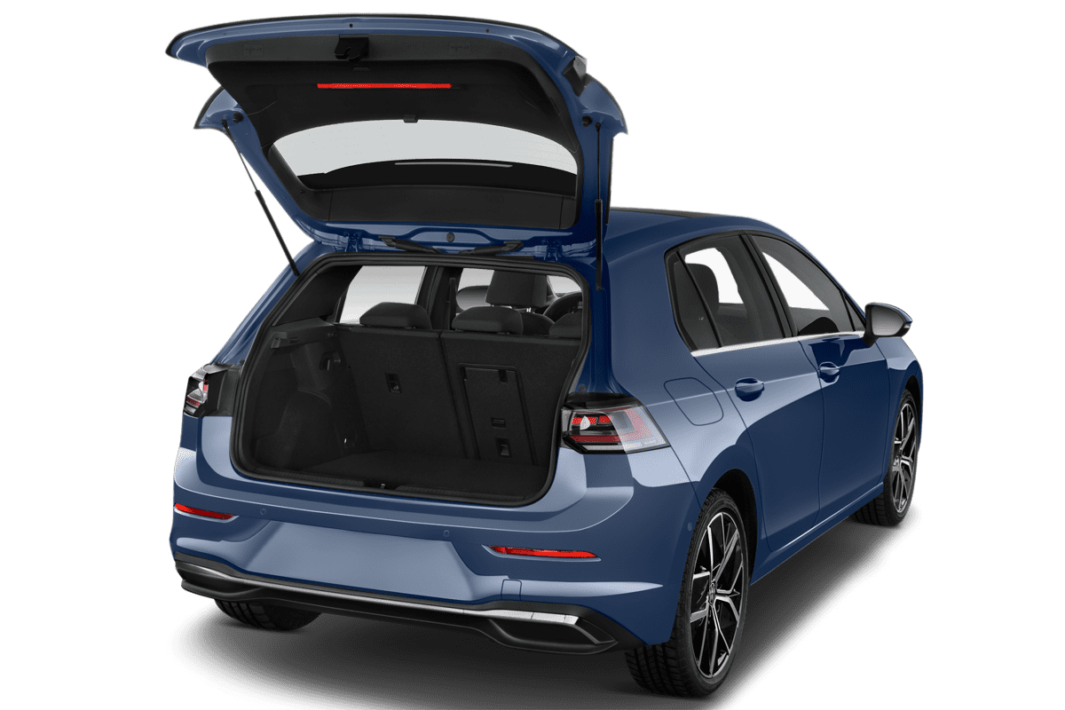 Kofferraum eines VW Golf 8