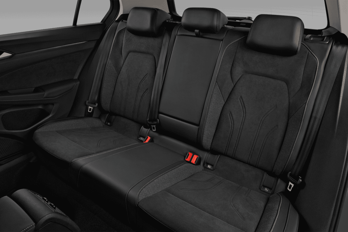 Rücksitzbank eines VW Golf 8 Plug-in-Hybrid