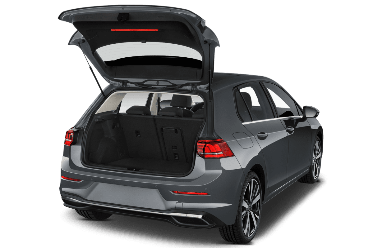 Kofferraum eines VW Golf 8 Plug-in-Hybrid
