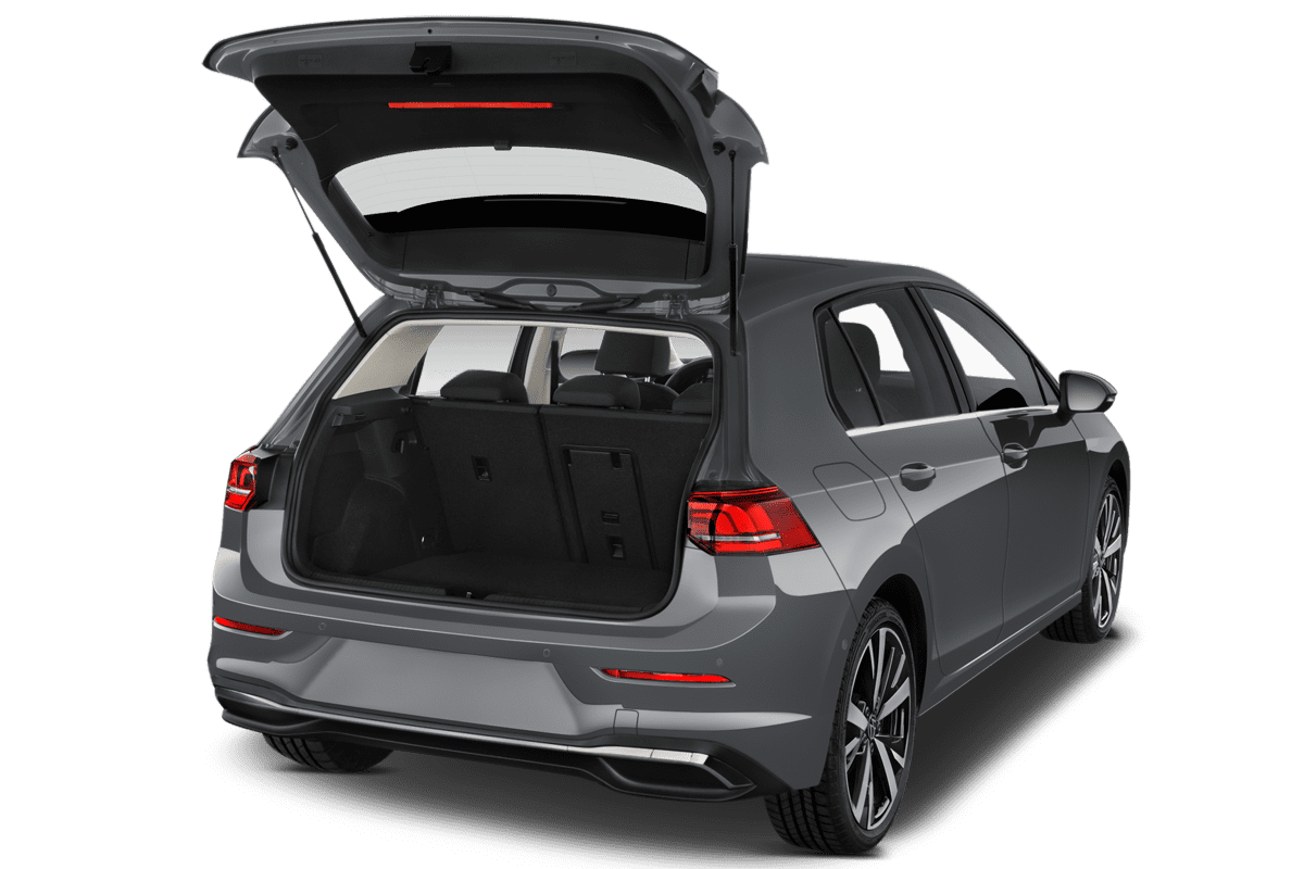Kofferraum eines VW Golf 8 Plug-in-Hybrid