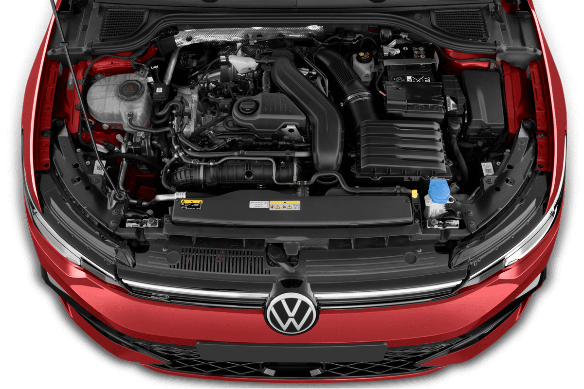 Motorraum eines VW Golf 8 Variant