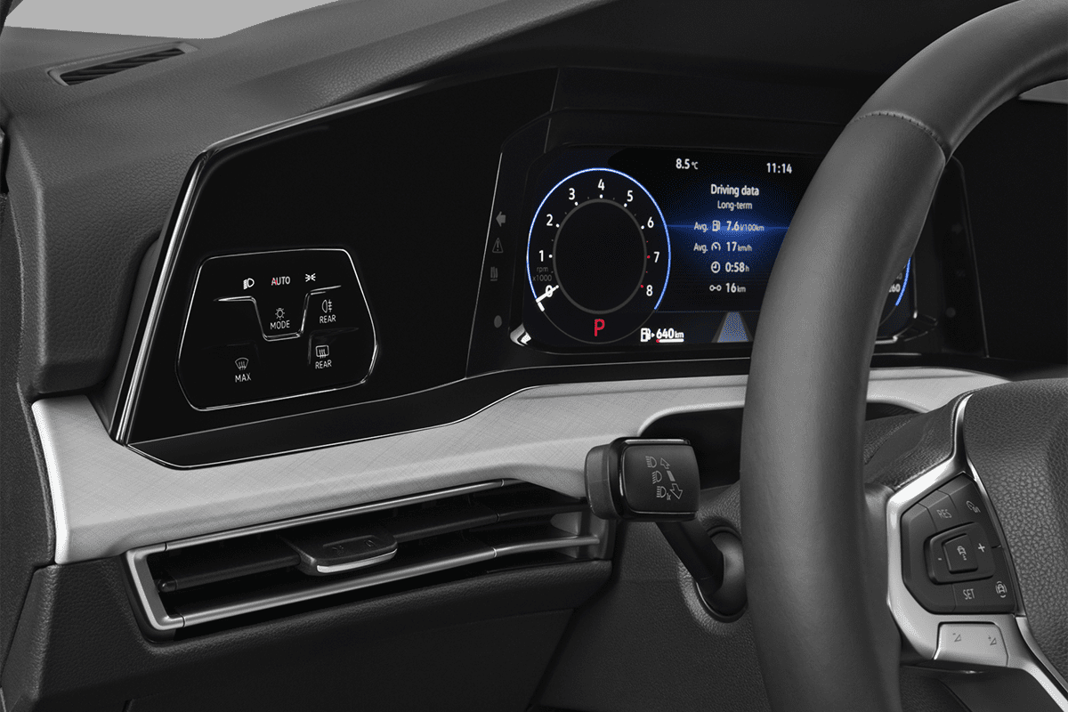 Lüftung eines VW Golf 8 Variant GOAL