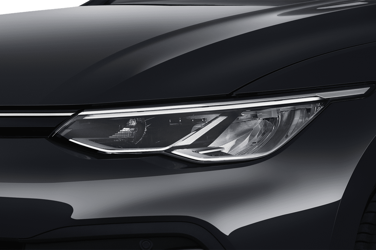 Frontscheinwerfer eines VW Golf 8 Variant GOAL