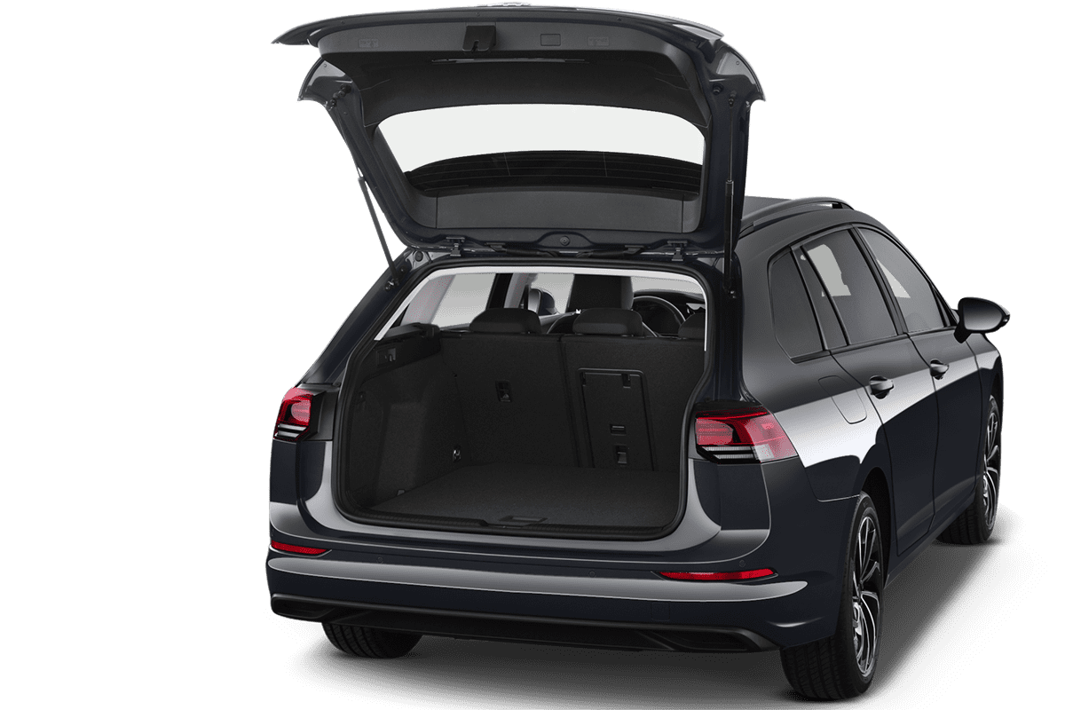 Kofferraum eines VW Golf 8 Variant GOAL
