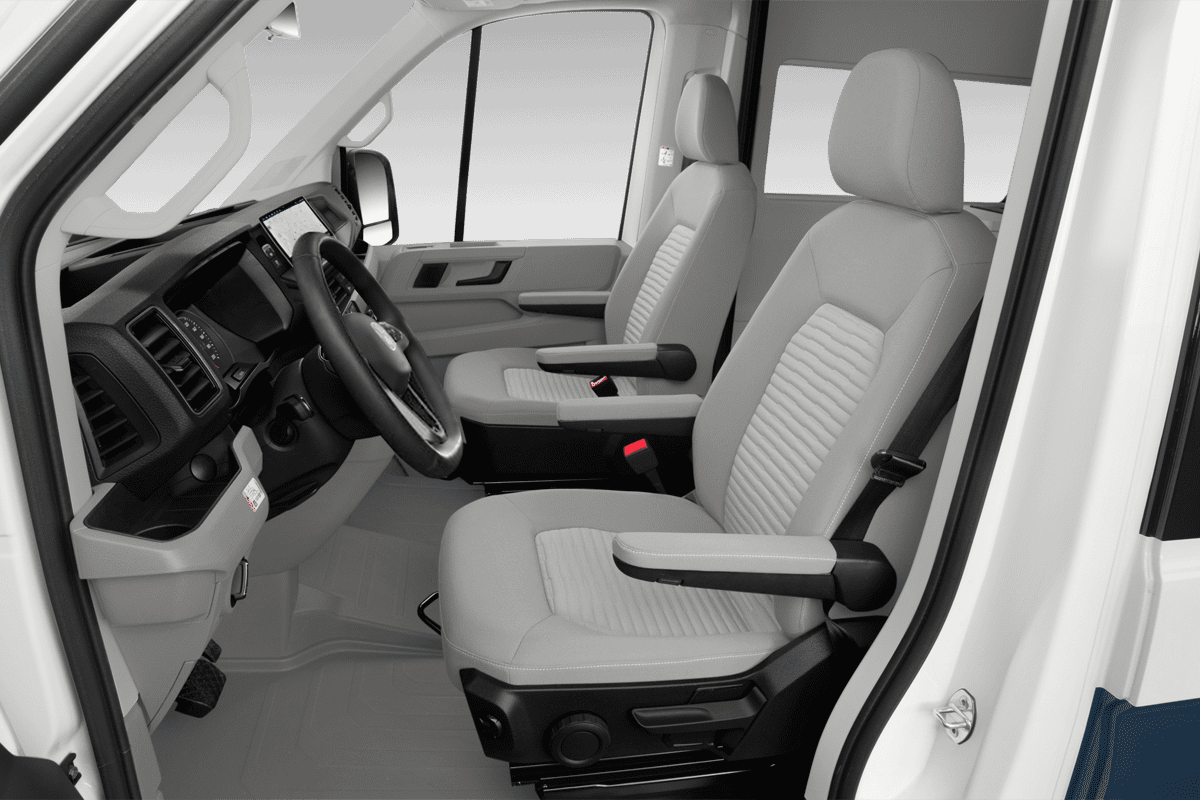 Vordersitze eines VW Grand California 