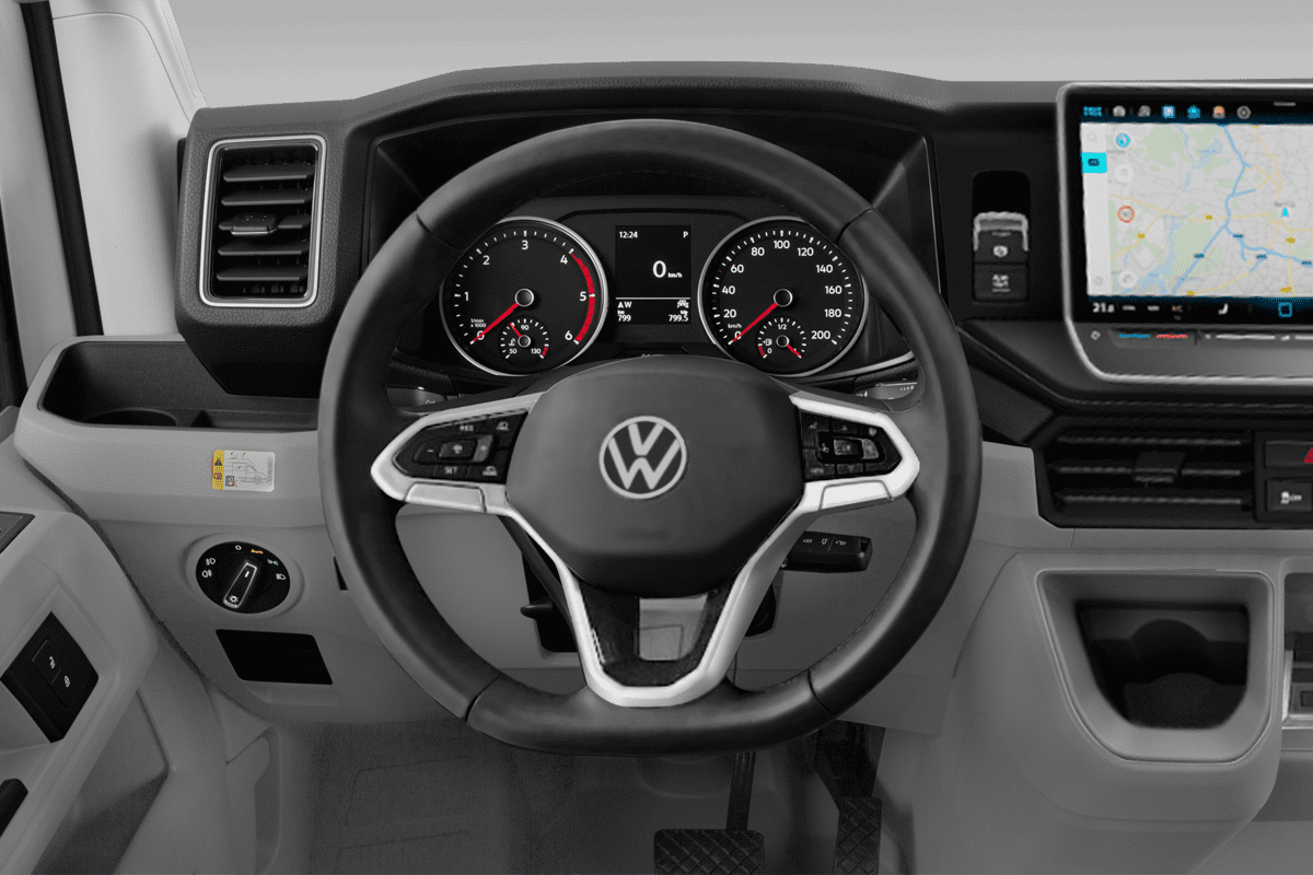 Lenkrad eines VW Grand California 