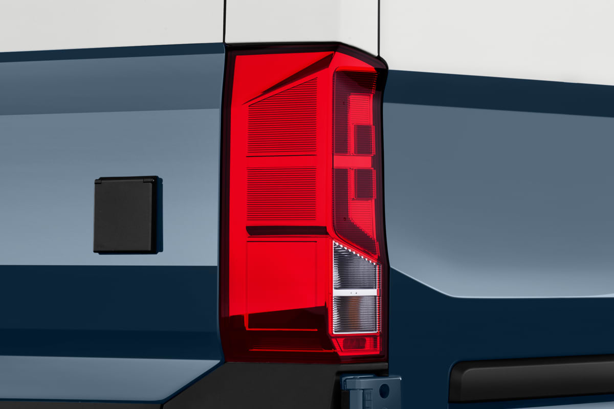 Heckleuchten eines VW Grand California 