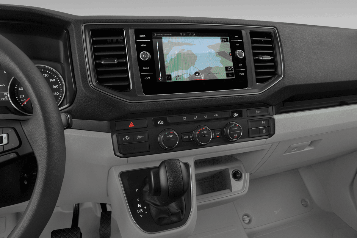 Mittelkonsole eines VW Grand California 