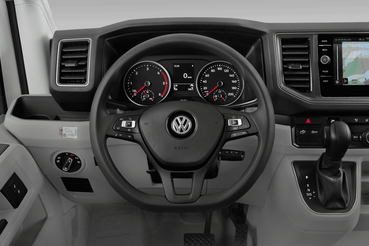 Lenkrad eines VW Grand California 