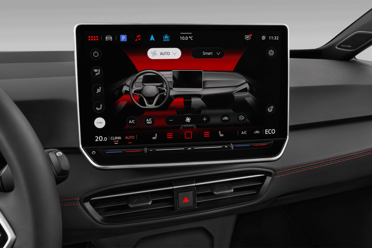 Klimasteuerung eines VW ID.3 