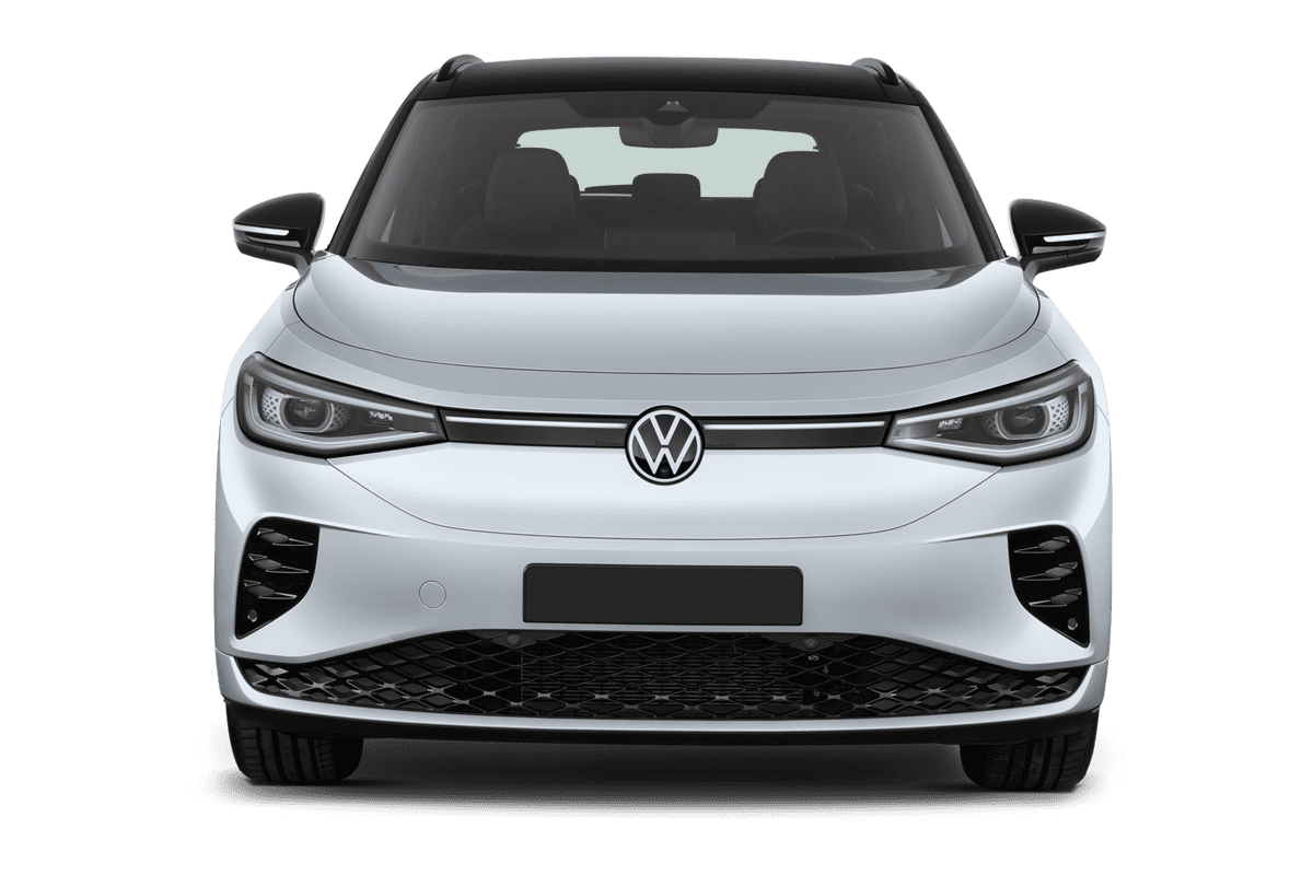 Frontansicht eines VW ID.4, freigestellt