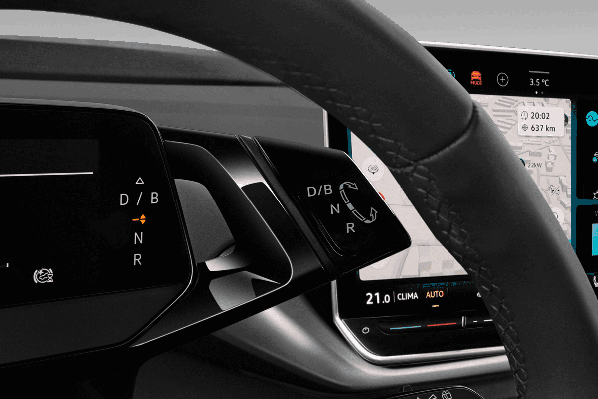 Schaltknüppel eines VW ID.4 GOAL