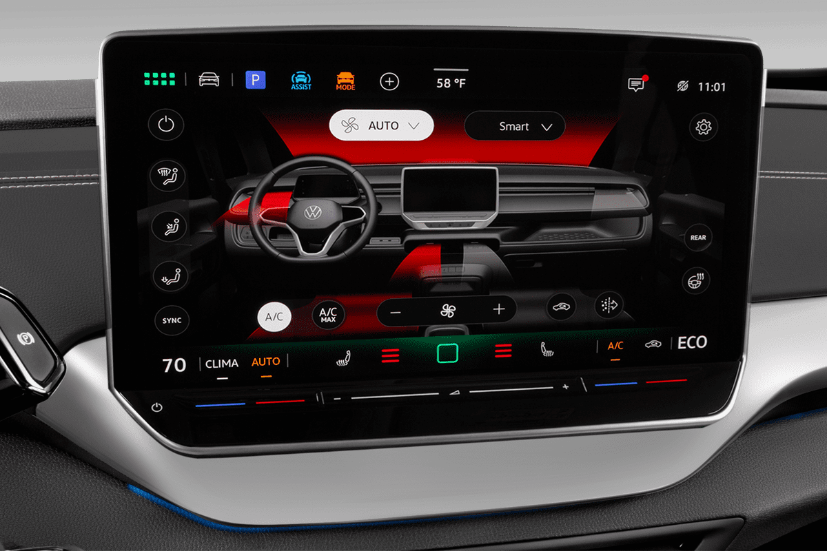 Klimasteuerung eines VW ID.5