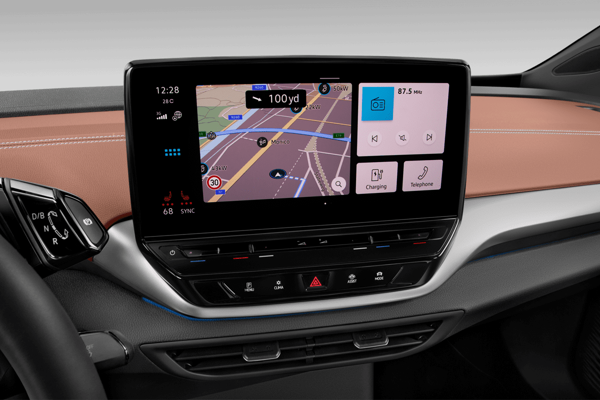 Mittelkonsole eines VW ID.5