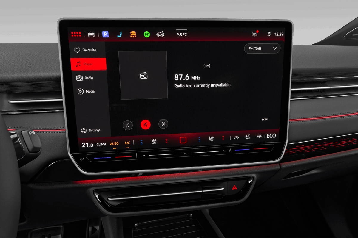 Audiosystem eines VW ID.7 Tourer 