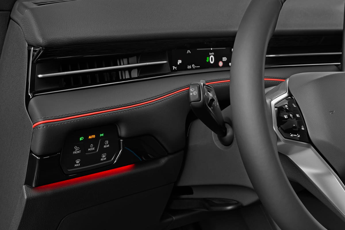 Lüftung eines VW ID.7 Tourer 