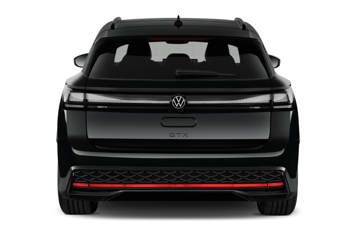 Heckansicht eines VW ID.7 Tourer 