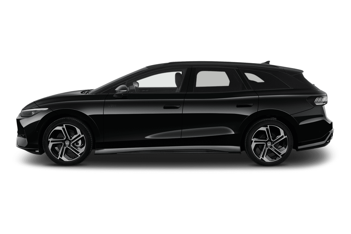 Seitenansicht eines VW ID.7 Tourer 